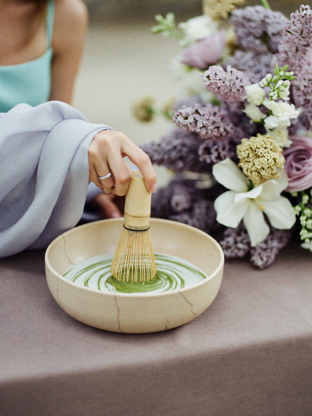 Matcha & coconut cart